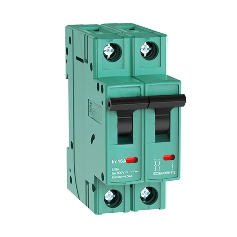 Solar 2p DC MCB aanvullende beschermers