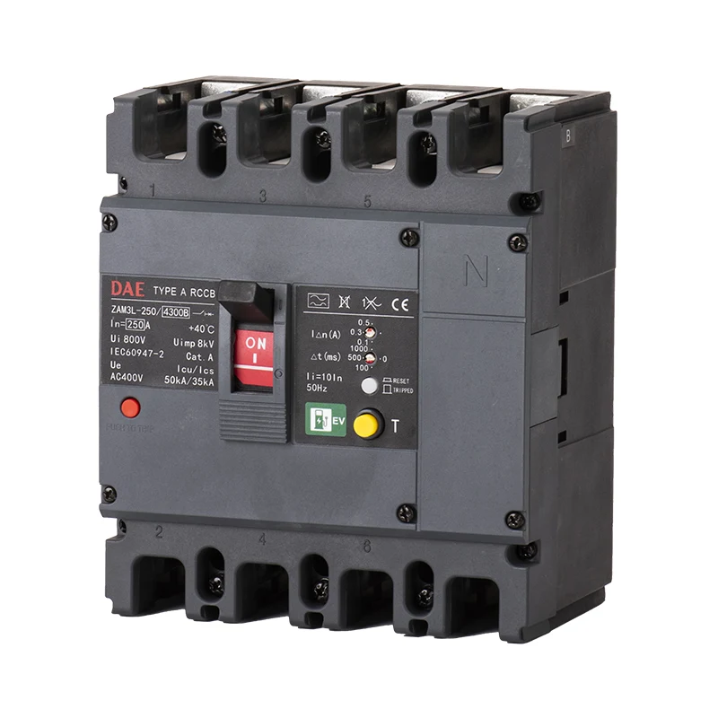 Type-A RCCB voor EV Charger 3-paal